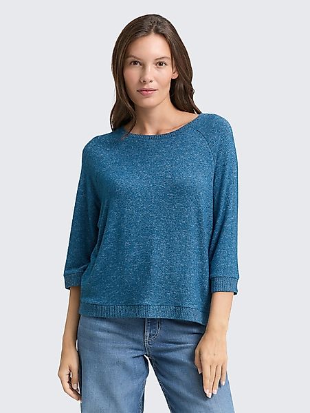 TOM TAILOR 3/4-Arm-Shirt T-Shirt Langarmshirt mit günstig online kaufen