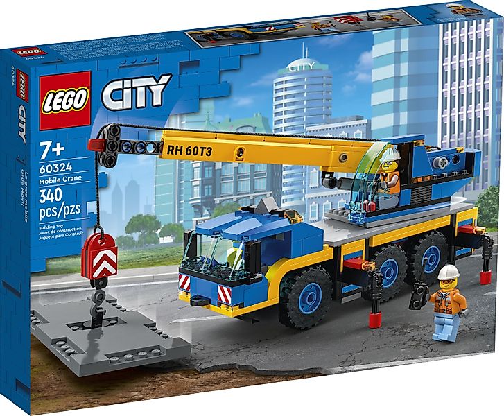 LEGO® LEGO® City 60324 Geländekran Konstruktionsspielsteine, günstig online kaufen