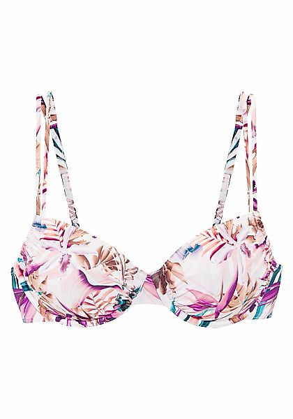 LASCANA Bügel-Bikini-Top "Beth" mit modischen Doppelträgern günstig online kaufen
