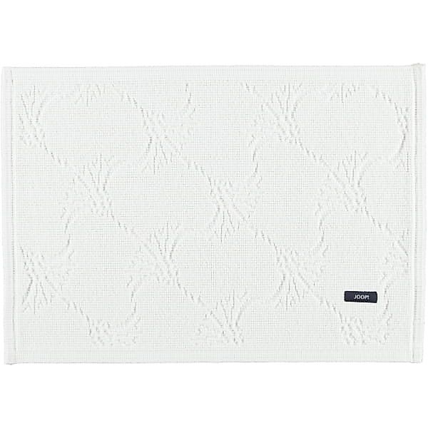 JOOP! - Badteppich New Cornflower 60 - Farbe: Weiß - 001 - 50x70 cm günstig online kaufen