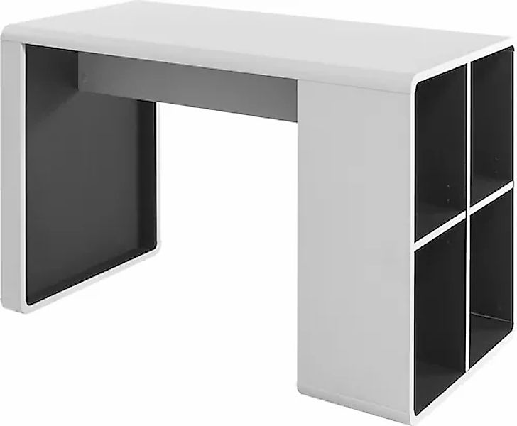 MCA furniture Schreibtisch »Tadeo«, weiß matt mit 4 offenen Fächer, Breite günstig online kaufen