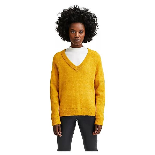 Selected Lulu V-ausschnitt Sweater M Arrowwood / Detail Melange günstig online kaufen