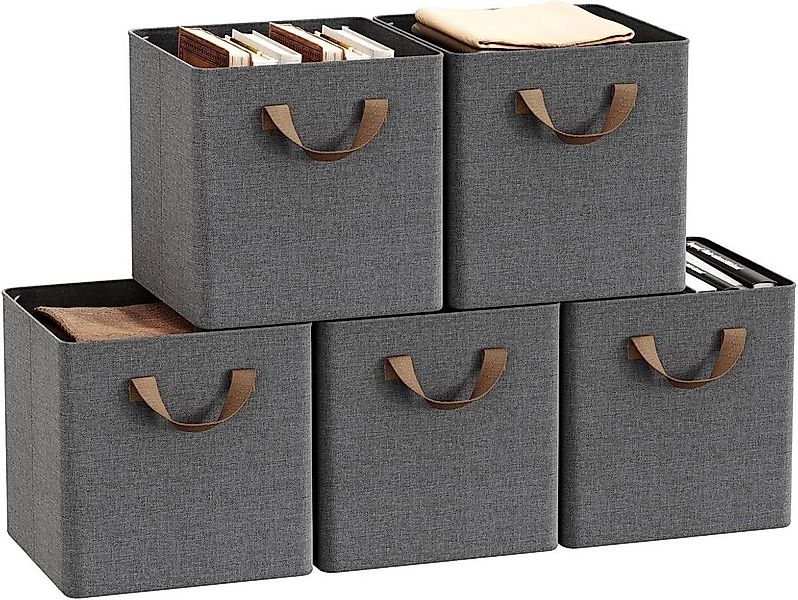 Woltu Aufbewahrungsbox (5 St), faltbare Stoffbox günstig online kaufen