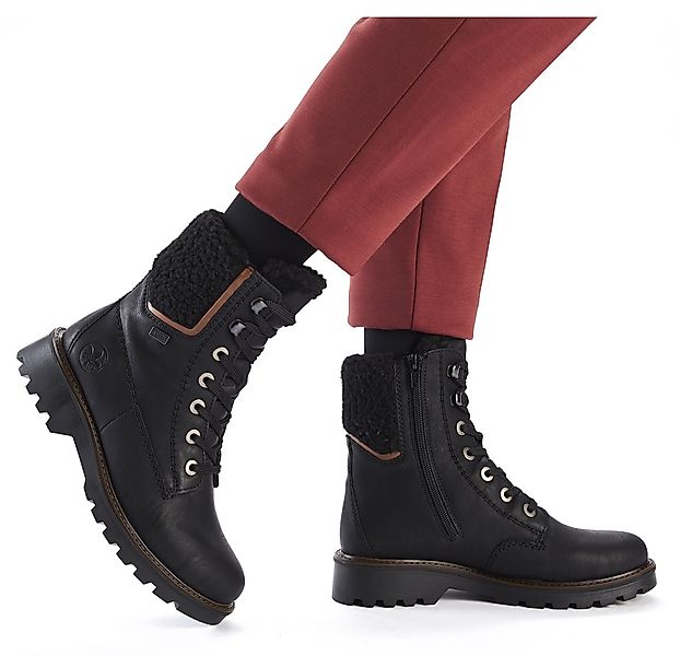 Rieker Winterstiefelette, Schnürboots, Winterboots mit wasserabweisender günstig online kaufen