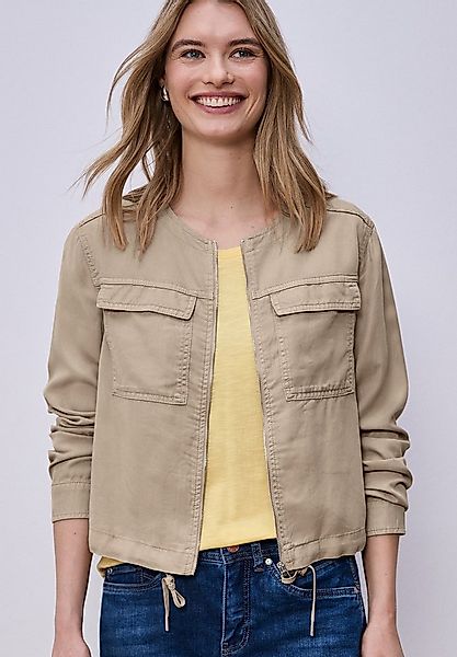 STREET ONE Kurzjacke mit elastischem Bund und Tunnelzug günstig online kaufen