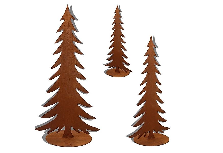 Rostikal Weihnachtsfigur Weihnachten Deko Tannenbaum Metall, Echter Rost günstig online kaufen