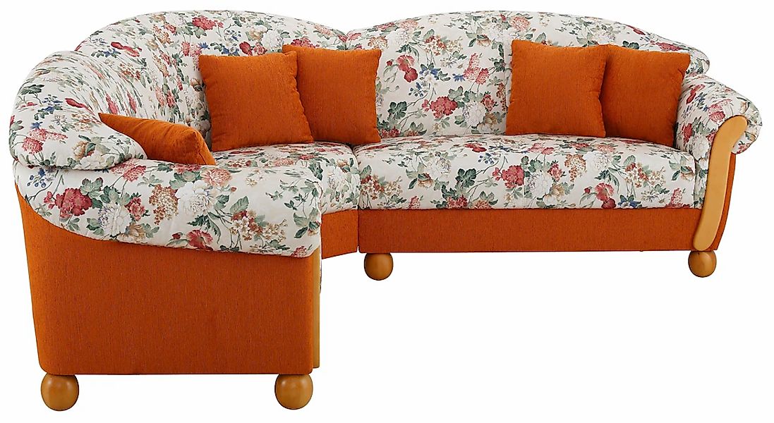 Home affaire Ecksofa »Milano, bequem mit Federkern, B/T/H 233/233/83cm, Lan günstig online kaufen