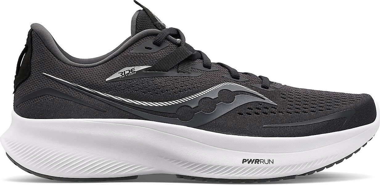 Saucony RIDE 15 - Damen Laufschuh - schwarz/weiß Laufschuh günstig online kaufen
