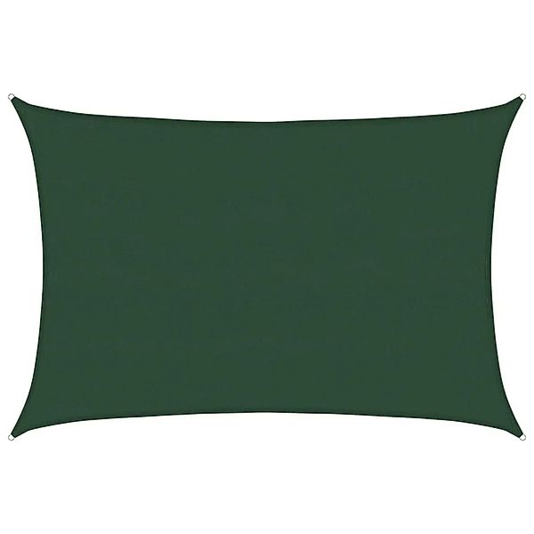vidaXL Sonnensegel 160 g/m² Dunkelgrün 5x7 m HDPE 311467 günstig online kaufen