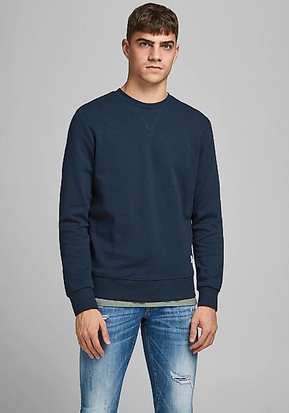 Jack & Jones Herren Sweatshirt JJEBASIC SWEAT CREW NECK günstig online kaufen