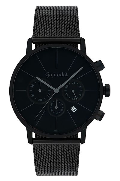 Gigandet Chronograph Minimalism, Mineralglas, Chronograph, Datumsanzeige, günstig online kaufen