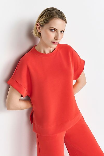 RICHROYAL Sweatshirt aus weicher, fester, gepeachter günstig online kaufen