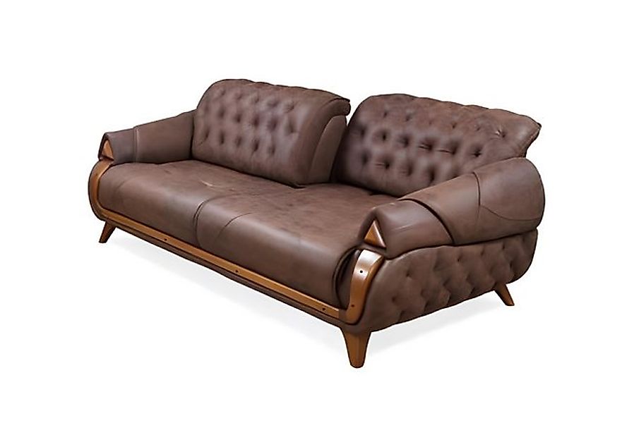 Xlmoebel Sofa Neues luxuriöses klassisches Wohnzimmer-Design: Stoffsofa, He günstig online kaufen