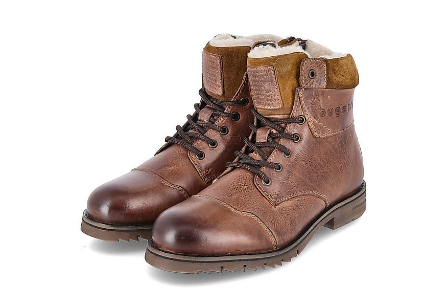 bugatti Bugatti 321AUF501200-6300 Herren Glattleder braun Schnürstiefel günstig online kaufen