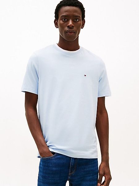 Tommy Hilfiger T-Shirt ESSENTIAL REGULAR FIT SOLID mit Stickerei unifarben, günstig online kaufen
