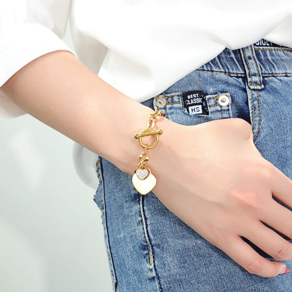 COLLEZIONE ALESSANDRO Armband "Strassherz" günstig online kaufen