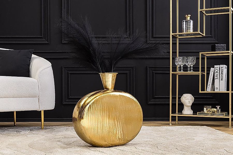 riess-ambiente Dekovase ORIENT L 50cm gold · Design-Blumenvase aus Metall ( günstig online kaufen