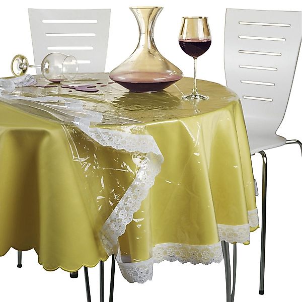 Peyer Syntex Tischdecke Tischdecke Glasklarfolie mit günstig online kaufen