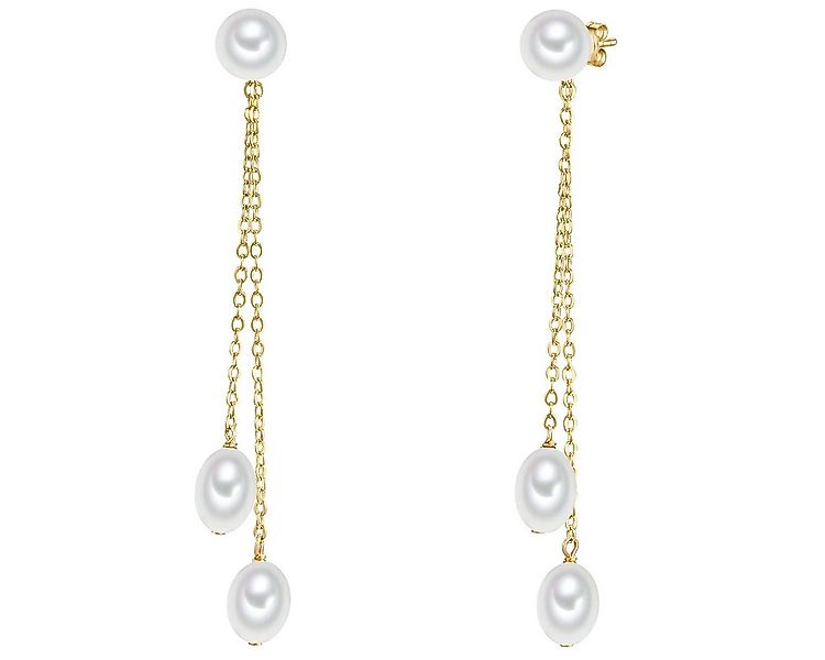 Valero Pearls Paar Ohrhänger Set: VP845 (2-tlg), mit Süßwasser-Zuchtperlen günstig online kaufen