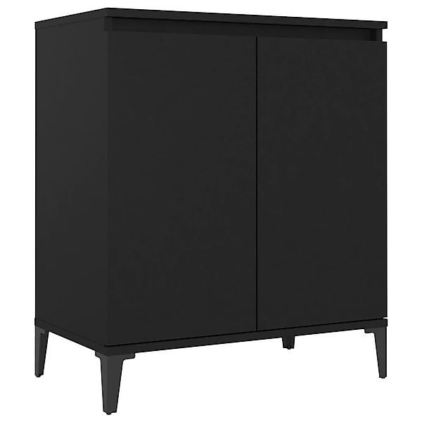 furnicato Sideboard Schwarz 60x35x70 cm Holzwerkstoff günstig online kaufen