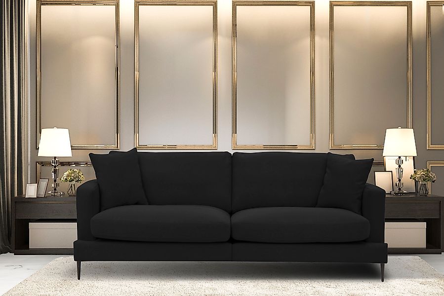 Home affaire 3-Sitzer »Cozy elegantes Designsofa, Maße B/T/H: 211/97/80 cm« günstig online kaufen