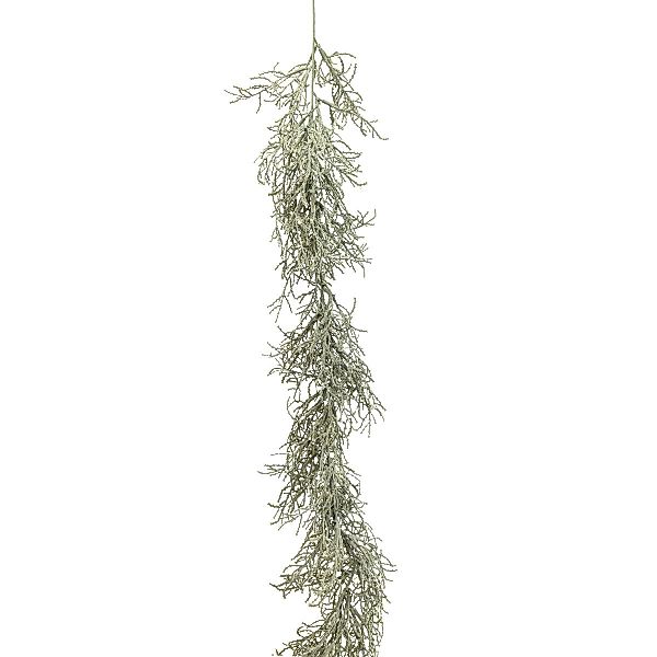 Winterliche Kunstpflanze Dekorative Calocephalus Girlande Silber-Grau günstig online kaufen