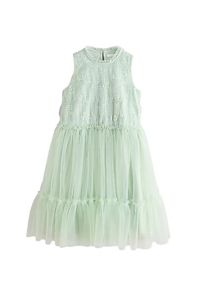 Next Jerseykleid Gestuftes Brautjungfernkleid mit Spitze günstig online kaufen