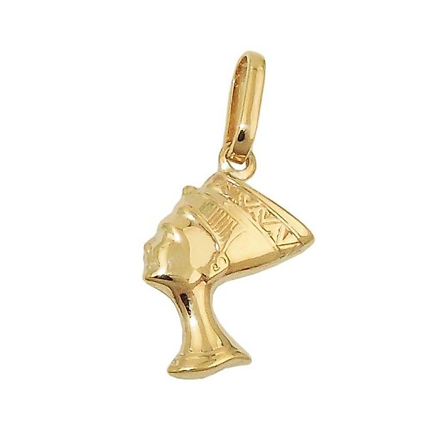 Schmuck Krone Kettenanhänger Anhänger Nofretete aus 375 Gelbgold, Gold 375 günstig online kaufen