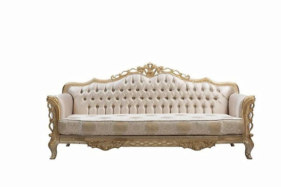 JVmoebel Chesterfield-Sofa Sofa 3 Sitzer Wohnzimmer Couch Klassiker Design günstig online kaufen