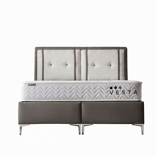 SESA Home & Living Boxspringbett VESTA, großer Stauraum, Aufbauservice günstig online kaufen