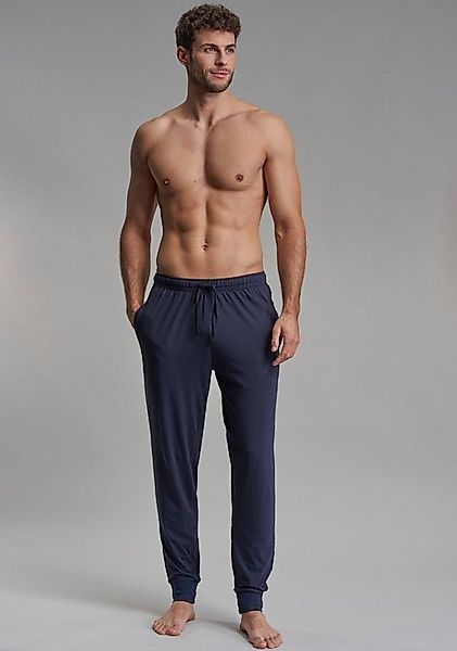 GÖTZBURG Loungehose New York Baumwolle, Seitentaschen, bequem, basic, weich günstig online kaufen