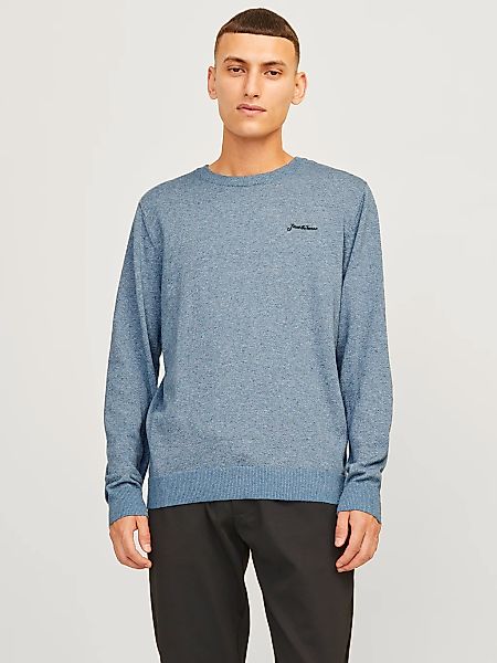 Jack & Jones Rundhalspullover "JJBRAD KNIT CREW NECK AW24" günstig online kaufen