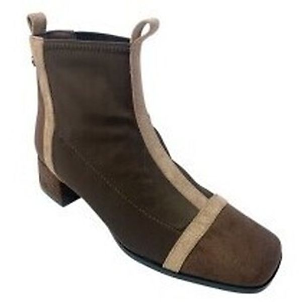 Bienve  Stiefeletten a3446 braune Damen-Ankle-Boots günstig online kaufen