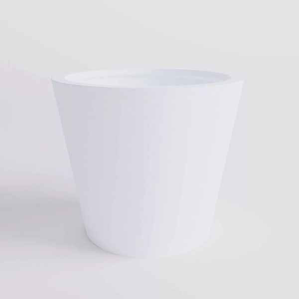 Conicial Blumenkübel Ø 58 cm, Höhe 50 cm weiß günstig online kaufen