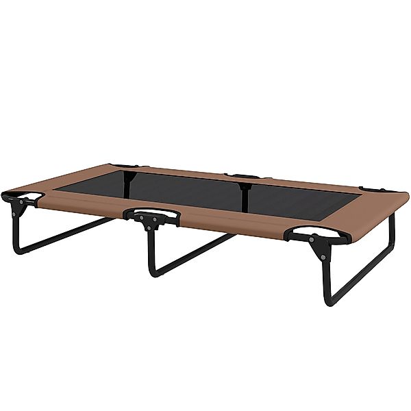 PawHut Erhöhtes Hundebett klappbar Haustierbett, Outdoor Hundeliege mit Net günstig online kaufen