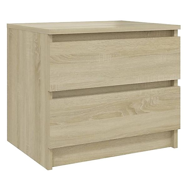 vidaXL Nachttisch Sonoma-Eiche 50x39x43,5 cm Holzwerkstoff 806199 günstig online kaufen