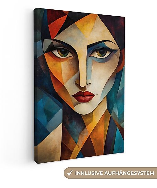 OneMillionCanvasses® Leinwandbild Porträt - Abstrakt - günstig online kaufen