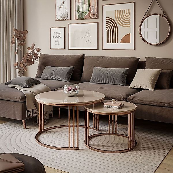 Lookway Couchtisch LORI 2in1 Couchtisch-Set in günstig online kaufen