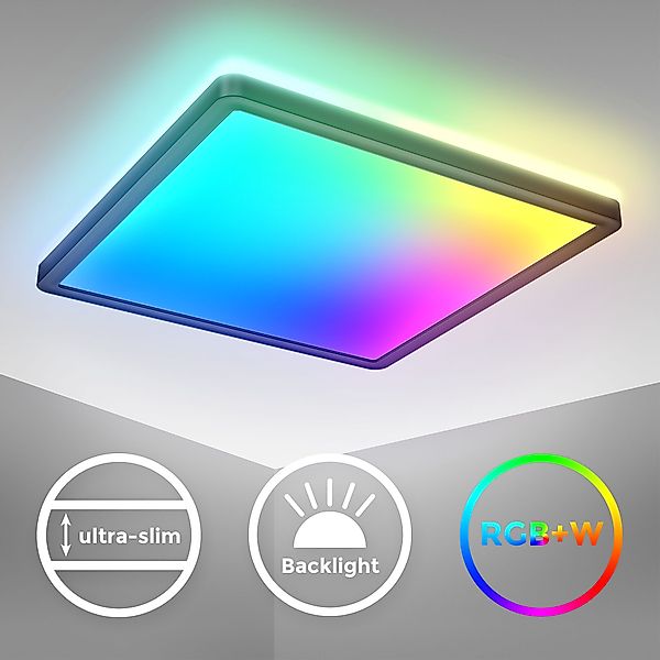 B.K.Licht Deckenleuchte LED Deckenlampe dimmbar Wohnzimmer günstig online kaufen