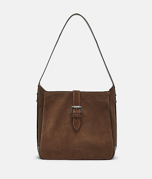 Liebeskind Berlin Schultertasche Hobo, Geräumige Tasche aus Veloursleder günstig online kaufen