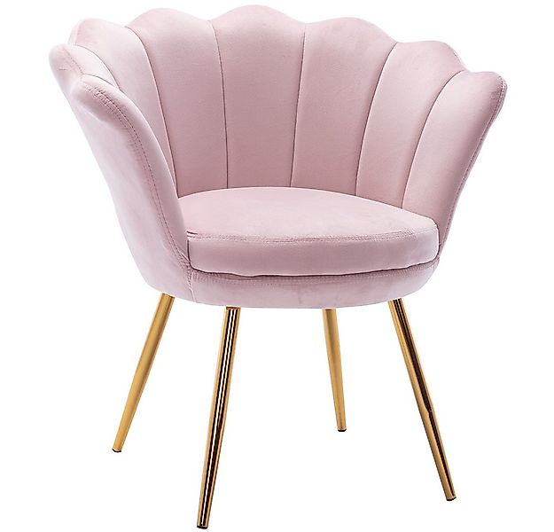 WAHSON OFFICE CHAIRS Loungesessel Sessel Weicher Samt Armlehnstuhl günstig online kaufen