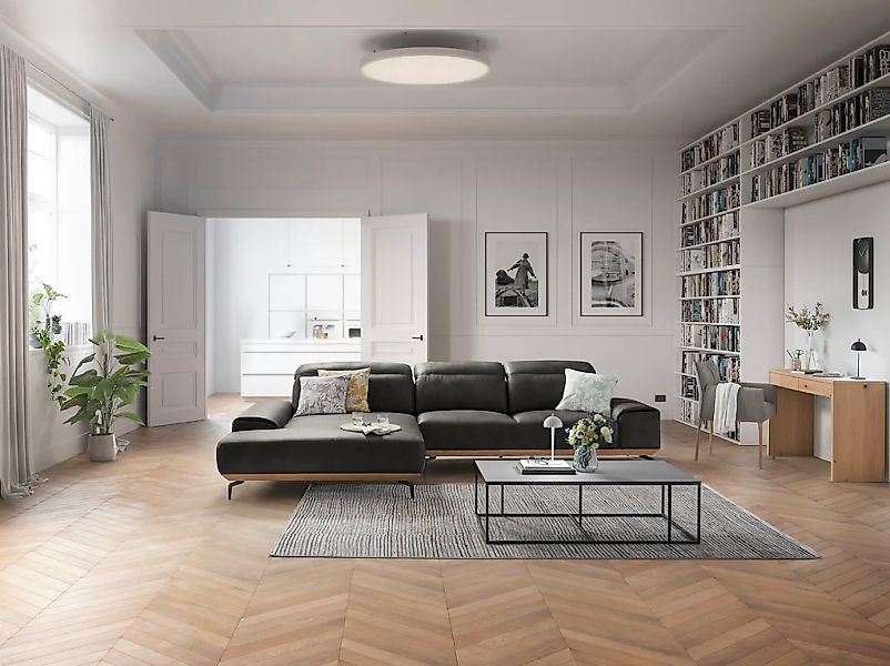 Musterring Wohnlandschaft "MR 2490 Ecksofa mit erstklassigem Sitzkomfort, L günstig online kaufen