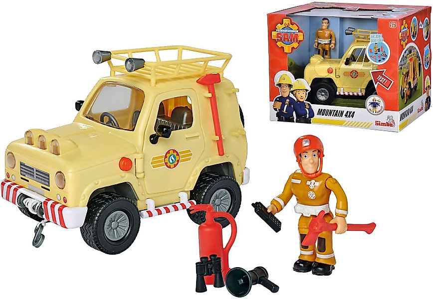 SIMBA Spielzeug-Auto Feuerwehrmann Sam, 4x4 Geländewagen, günstig online kaufen