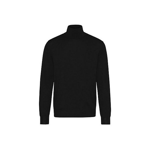 Digel Rollkragenpullover Rollkragenpullover für Herren in schwarz (1-tlg) günstig online kaufen