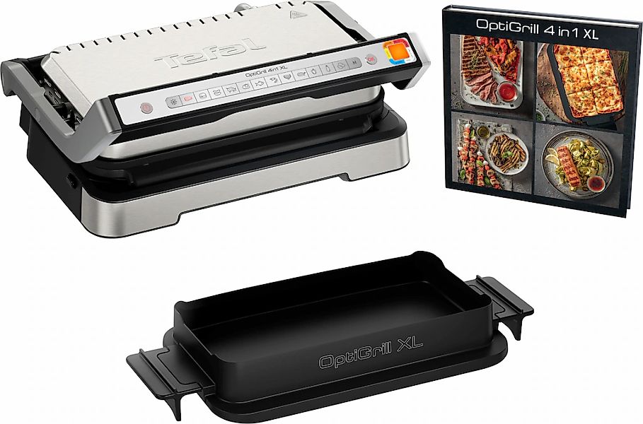 Tefal Kontaktgrill "OptiGrill 4in1 XL GC784D", 2200 W günstig online kaufen