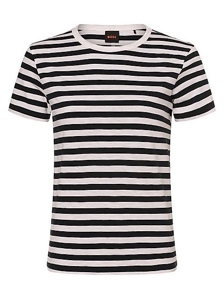 BOSS ORANGE T-Shirt "Esla Striped Premium Damenmode", Premium Damenmode, im günstig online kaufen