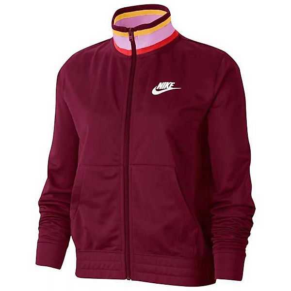 Nike Sportswear Heritage Jacke L Dark Beetroot / White günstig online kaufen