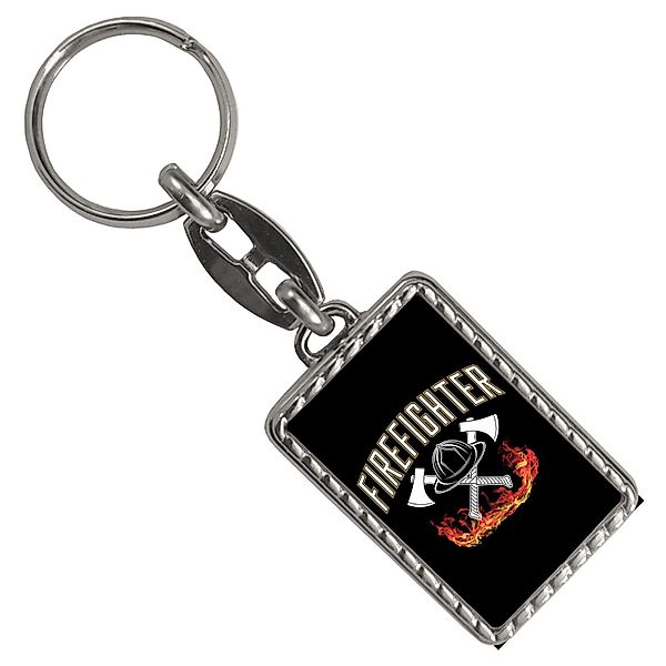 speecheese Schlüsselanhänger Feuerwehrhelm FIREFIGHTER Schlüsselanhänger mi günstig online kaufen