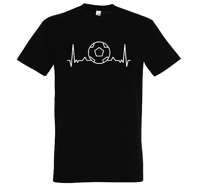 Youth Designz T-Shirt Heartbeat Fußball Herren günstig online kaufen