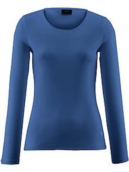 Rundhals-Shirt Modell Nasha Bogner blau günstig online kaufen